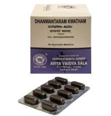 Дханвантарам Кватхам Арья Вадья Сала Коттаккал (Dhanvantaram kwatham Arya Vaidya Sala Kottakkal), 100 таб.