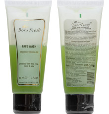 Гель для умывания Алоэ вера, Ним и Тулси Боро Фреш (Face wash Aloe vera, Neem & Tulsi Boro Fresh), 50 мл.