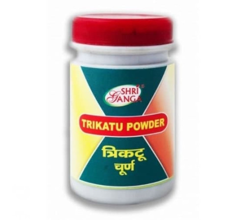 Трикату Порошок Шри Ганга (Trikatu Powder Shri Ganga), 50 г.