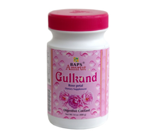 Гулканд джем из вяленых лепестков роз Бапс Амрут (Gulkand Rose petal Baps Amrut), 400 г.