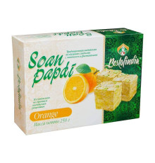 Воздушные индийские сладости Соан Папди Апельсин (Bestofindia Soan Papdi), 250 г.
