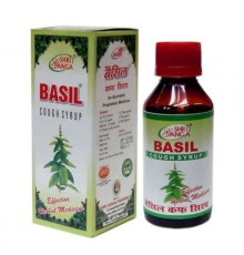 Сироп от кашля Базилик Шри Ганга (Basil Cough Syrup Shri Ganga), 100 мл.