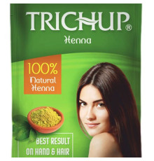 Индийская хна для волос и мехенди Тричап (Natural Henna Powder Trichup), 100 г.