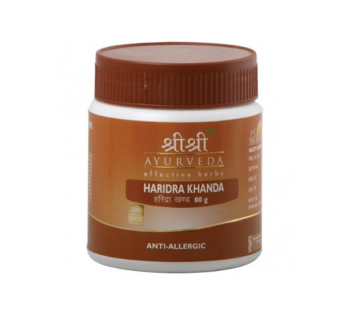 Харидра кханда Шри Шри Аюрведа (Haridra khanda Sri Sri Ayurveda), 80 гр.