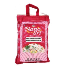 Рис Басмати индийский традиционный непропаренный Нано Шри (Indian Traditional Basmati Rice Nano Sri), 1 кг.