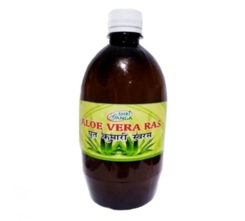 Сок Алоэ Вера Шри Ганга (Aloe Vera Ras Shri Ganga), 500 мл.