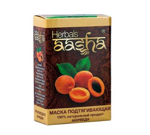 Маска для лица подтягивающая Ааша Хербалс (Aasha Herbals), 50 г.
