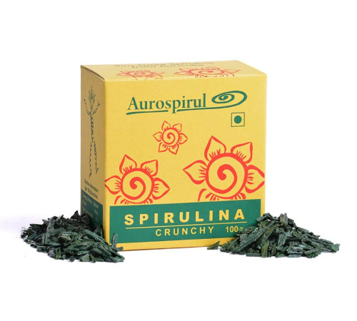 Спирулина в кранчах Ауроспирул (Spirulina crunchy Aurospirul), 100 г.