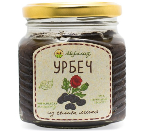 Урбеч из семян мака, 230 г.