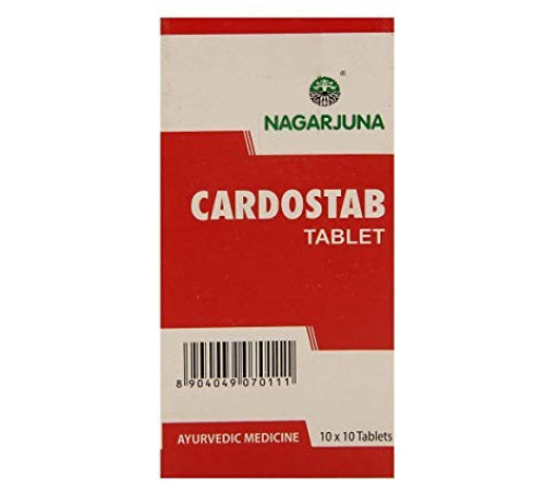 Кардостаб Нагарджуна (Сardostab tablet Nagarjuna), 100 таб.