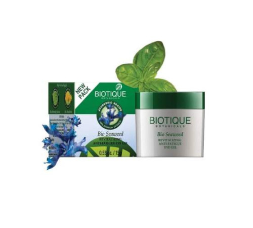 Гель для кожи вокруг глаз Био Водоросли Биотик (Bio Seaweed Revitalizing Anti-Fatigue Eye Gel Biotique), 15 г.