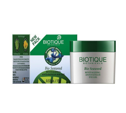 Гель для кожи вокруг глаз Био Водоросли Биотик (Bio Seaweed Revitalizing Anti-Fatigue Eye Gel Biotique), 15 г.