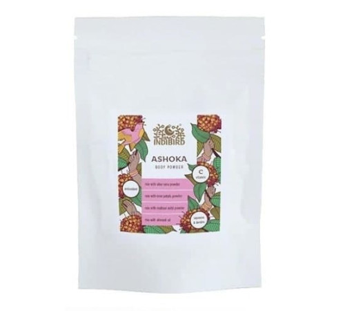 Ашока порошок для тела Индиберд (Ashoka Body Powder Indibird), 100 г.