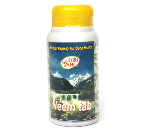 Ним в таблетках Шри Ганга (Neem tab Shri Ganga), 200 таб.
