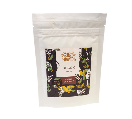 Хна черная Индиберд (Henna Black Indibird), 50 г.