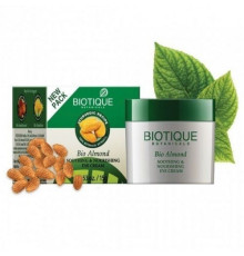 Крем для кожи вокруг глаз Био Миндаль Биотик (Bio Almond Soothing & Nourishing Eye Cream Biotique), 15 г.
