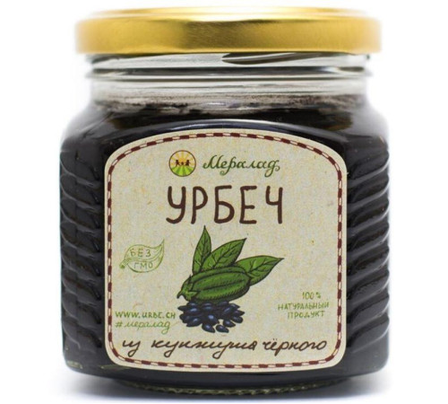 Урбеч из черного кунжута, 230 г.