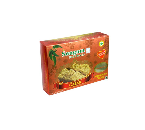 Индийская халва Гаджак Сангам Хербалс (Gajak Sangam Herbals), 100 г.