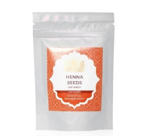 Порошок для волос Семена Хны Индиберд (Henna Seeds Hair Powder Indibird), 50 г.