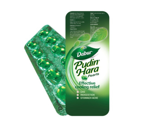 Пудин Хара Дабур (Pudin Hara Pearls Dabur), 10 кап.