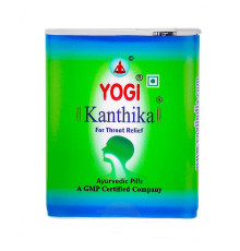 Драже от кашля и боли в горле Йоги Кантика (Yogi Kanthika), 140 шт.