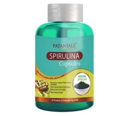 Спирулина Патанджали (Spirulina Patanjali), 60 кап.