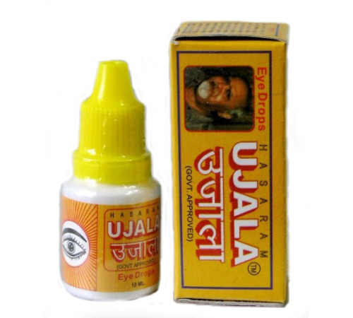 Капли для глаз Уджала Хасарам (Eye drops Ujala Hasaram), 10 мл.