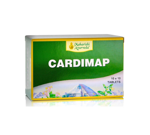 Кардимап Махариши Аюрведа (Cardimap Maharishi Ayurveda), 100 таб.