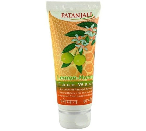 Средство для умывания Лимон-Мёд Патанджали (Face wash Lemon Honey Patanjali), 60 г.