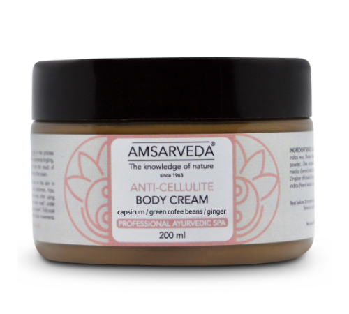 Крем для тела антицеллюлитный Амсарведа (Anti-Cellulite Body Cream Amsarveda), 200 мл.