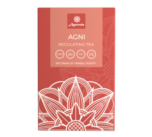 Аюрведический регулирующий чай Агни Агнивеша (Agni Regulating Tea Agnivesa), 100 г.