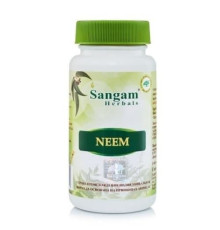 Ним Сангам Хербалс (Neem tablets Sangam Herbals), 60 таб. по 600 мг.