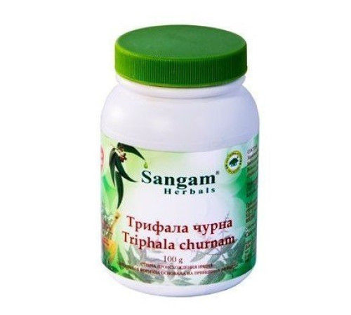 Трифала чурна Сангам Хербалс (Triphala Sangam Herbals), 100 г.