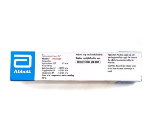Крем отбеливающий с гидрохиноном Мелалайт Форте (Hydroquinone cream USP Melalite forte cream Abbott), 30 г.