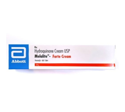 Крем отбеливающий с гидрохиноном Мелалайт Форте (Hydroquinone cream USP Melalite forte cream Abbott), 30 г.