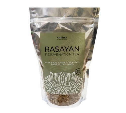 Аюрведический чай омолаживающий Расаян Амрити (Rejuvenation tea Rasayan Amritea), 100 г.