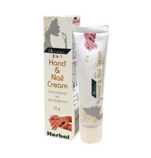 Травяной крем для рук и ногтей (Hand & Nail Herbal Cream Ayushakti), 25 г.