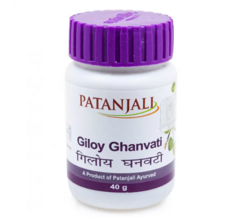 Гилой/Гудучи Гхан Вати Патанджали (Giloy Ghan Vati Patanjali), 60 таб.