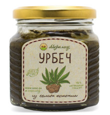 Урбеч из семян конопли, 230 г.