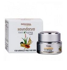 Антивозрастной Крем для лица «Саундарья» Патанджали (Saundarya Anti-Aging Cream Patanjali), 15 г.