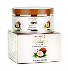 Питательный крем с кокосом Саундарья Патанджали (Saundarya Сoconut Nourishing cream Patanjali), 50 г.