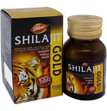 Шиладжит Голд Дабур (Shilajit Gold Dabur) - мужская сила, 20 капс.