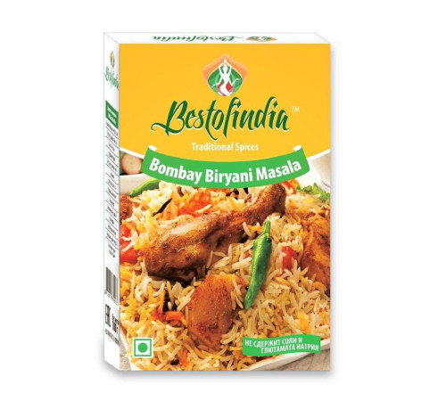 Смесь специй для плова Bestofindia Bombay Biryani Masala, 100 г.
