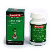 Гудучи (Гилой) гханбати Байдианат (Guduchi (giloy) ghanbati Baidyanath), 60 таб.