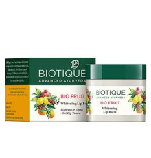 Отбеливающий фруктовый бальзам для губ Биотик (Bio Fruit Whitening Lip Balm Biotique), 12 г.
