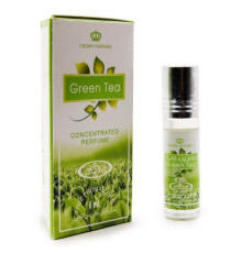 Духи масляные арабские женские Зелёный чай Аль Рехаб (Green Tea Al Rehab), ролик 6 мл.