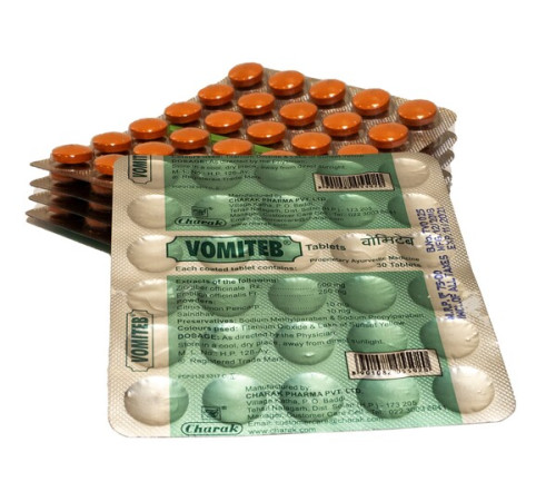 Вомитеб Чарак (Vomiteb tablets Charak), 30 таб.