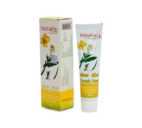 Крем для ног от трещин Патанджали (Crack Heal Cream Patanjali), 50 г.