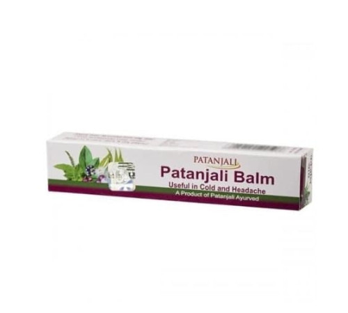 Бальзам от простуды и головной боли Патанджали (Patanjali Balm), 10 г.