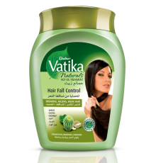 Маска Контроль выпадения волос Дабур Ватика (Hair Fall Control Hot Oil Treatment Dabur Vatika ), 500 г.
